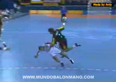 Video balonmano alemania egipto